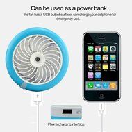 BearsFire&reg; USB Mini Cooling Misting Fan Portable Water Spray Fan Rechargeable Humidifier Personal Fan Desktop... N7