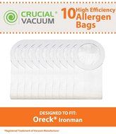 10 Oreck XL Ironman Bags, Fits Oreck XL Ironman Vacuums, Compare to Part # PKIM765, Designed &amp; Engineered by Crucial... N2