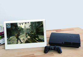 GeChic 2501BP 15.6&quot; Portable Monitor with HDMI, VGA, Built in Speakers with Power Bank Portable... N2
