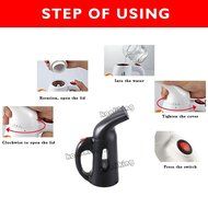 Konliking Handheld Fabric Garment Steamers 130ML Capacity Powerful Steamer for Clothes Portable Size for Home... N6