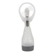 AMA(TM) Personal Portable Handheld Mini Fan Two Leaves Battery Operated Air Conditioner Cooler (White) N22