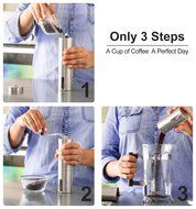 Sino Banyan Manual Coffee Grinder Portable &amp; Fresh