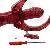 AMA(TM) Personal Portable Handheld Mini Fan Two Leaves Battery Operated Air Conditioner Cooler (White) N26