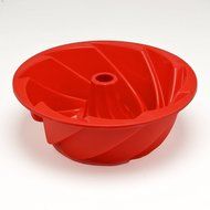 Cherion Silicone Fluted Mold Bunt Pan Cake Mold Flower Cake Pan N2