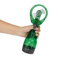 AMA(TM) Personal Portable Handheld Mini Fan Two Leaves Battery Operated Air Conditioner Cooler (White) N27