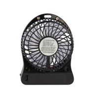 Happy-top&reg; 4-inch Vanes 3 Speeds Mini Hand Held Portable USB Fan with 18650 Rechargeable Battery and USB Cable... N8