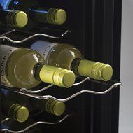 Westinghouse WWT080TB Thermal Electric 8 Bottle Wine Cellar with Touch Panel Adjustable Thermostat and Digital...