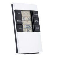 Hense Digital Indoor Humidity Mitor Hygrometer Thermomoter Monitor Weather Station with LCD Display Alarm Clock... N13