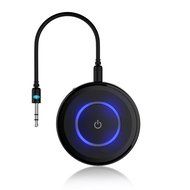 Portable Universal Mini Wireless Bluetooth V4.1 Car Kit Music Receiver w/ 3.5mm Aux Input Plug
