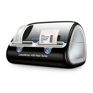DYMO LabelWriter 450 Twin Turbo Label Maker with Bonus LW White Address Labels, 1-1/8-In. x 3-3-1/2-In., Roll...