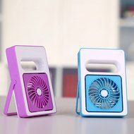 LOHOME&reg; Mini Mute Fan, Adjustable Outdoor Protable Hand-hold USB Rechargeable Creative Student Desk Small Fan... N10