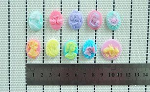 WilsonBaking Love Collection - Retro Locket Necklace Style Mold Decorations Silicone Mold Silicone Fondant Lace... N3