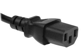 SF Cable, 15ft 18 AWG Universal Power Cord (IEC320 C13 to NEMA 5-15P) N3