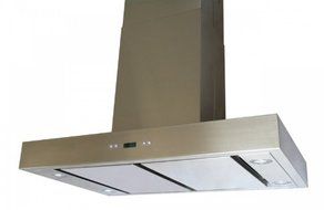 CAVALIERE 30" Wall Mounted Stainless Steel Kitchen Range Hood 860 CFM Spagna Vetro Econo Series SV198Z-SP30