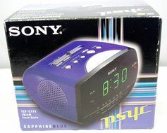 Sony ICF-C111 - Clock radio - sapphire
