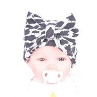 Newborn Infant Toddler Girls Baby Stripe Bowknot Beanie Hat Comfys Hospital Cap N3