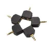 Cable Matters 5-Pack, Gold Plated 3-RCA Coupler N22