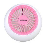 Mini USB Fan GEEDIAR Portable Rechargeable Table Desk Personal Fan for Laptop Room Office Outdoor Travel Blue N8