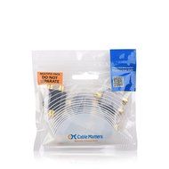 Cable Matters 5-Pack, Gold Plated 3-RCA Coupler N25