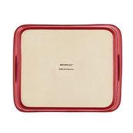 Rachael Ray Stoneware 3-Quart Rectangular Baker, Red N4