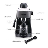 Excelvan CM6812 800W Mini Stainless Steel Coffeemaker Espresso Machine Steam Espresso Cappuccino Maker(4 Cup,3.5... N4