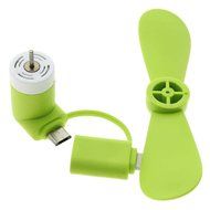 DShop Portable Micro USB and 8 Pin Lightning Mini Phone Fan Dock Handy Cooler Cooling Flexible Personal Mini Fan... N16