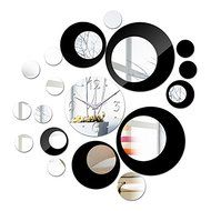 EverTrust(TM) hot sale special offer new mirror acrylic quartz watches 3d crystal red modern design luxury rushed N2