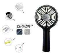 Welltop Handheld USB Mini Misting Cooling Fan Humidifier Color Fan Water Spray Fan Rechargeable Portable Mist... N4