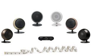 Orb Audio Mini T &amp; Speaker Package, Third Generation Speaker , in Hand Antiqued Bronze N14