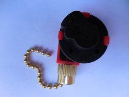 ZE-268S1 3 SPEED 4 WIRE FAN PULL CHAIN REPLACEMENT SWITCH ze268s1