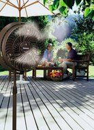 Holmes Outdoor Misting Fan with 3 Speed Settings N4