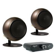 Orb Audio Mini T &amp; Speaker Package, Third Generation Speaker , in Hand Antiqued Bronze N18