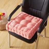 Spritech(TM) Soft Seat Cushion for Winter Chair Car Seat Plane or Wheelchair Dark Blue 17.6&quot; * 17.6&quot; N3