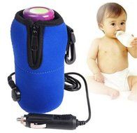 ShungHO Portable 12V in Car Auto Travel Baby Food Milk Water Bottle Cup Warmer Heater N2