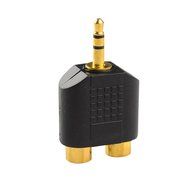 Cable Matters 5-Pack, Gold Plated 3-RCA Coupler N33
