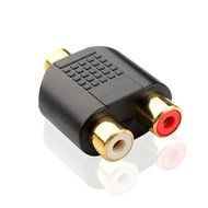 Cable Matters 5-Pack, Gold Plated 3-RCA Coupler N39