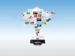 Canon PIXMA MG7120 Wireless Color Photo All-In-One Printer, Mobile Smart Phone and Tablet Printing, White N2