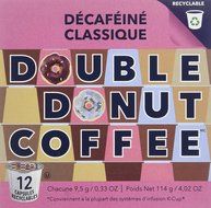 Double Donut&nbsp;Classic Decaf Coffee, in Recyclable Single Serve Cups for Keurig K-Cup Brewers, 24 Count N12