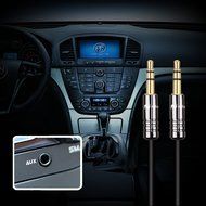 Keluoer Slim 3.5mm Premium Auxiliary Audio Cable AUX Cable for Headphones, iPods, iPhones, iPads, Home / Car Stereos...