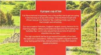Taylors of Harrogate, Yorkshire Gold, 160-Count, Black Tea Bags N23