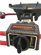 Maxcook Heavy Duty Cast Iron Portable Propane Gas Single Burner Stove N2
