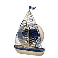 Deco Breeze Sailboat Figurine Fan