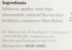 Bigelow Cranberry Apple Tea (Box of 28) N7
