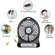 LingsFire Portable Mini Electrical Rechargeable Fan 3 Speeds Desktop Summer Cooler Fan USB or Battery Powered... N7