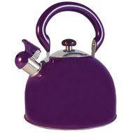 Le Chef Stainless Steel Whistling Purple Tea Kettle 3-Qt N2
