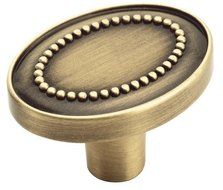 Amerock BP26133EB Opulence Knob, Elegant Brass, 1-3/8-Inch Diameter by Amerock