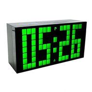 Careshine Careshine Big Jumbo LED Snooze Wall Desk Alarm Clock with Thermometer Indoor