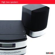 Duronic RCD144 Micro Hi-Fi Audio System with CD/MP3 CD/USB/AM/FM Radio/SD Card/Remote Control/AUX