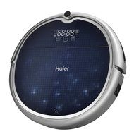 Haier Robot Vacuum Cleaner Floor Cleaner with Self Charging and Wet Mop with Remote Control Blue N9