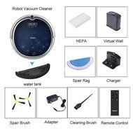 Haier Robot Vacuum Cleaner Floor Cleaner with Self Charging and Wet Mop with Remote Control Blue N10